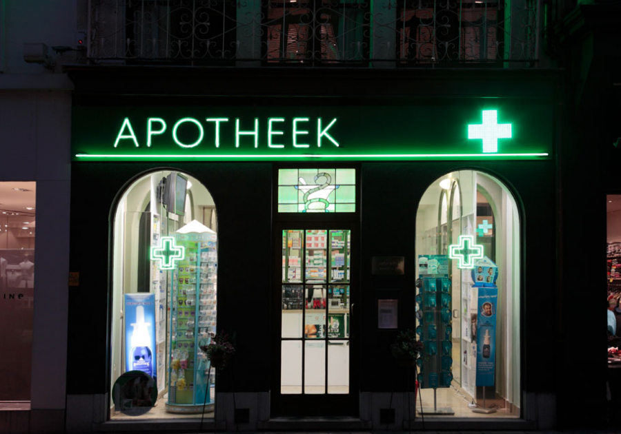 neon gevelletters lichtlijn - Neon Elite - Apotheek Antonis