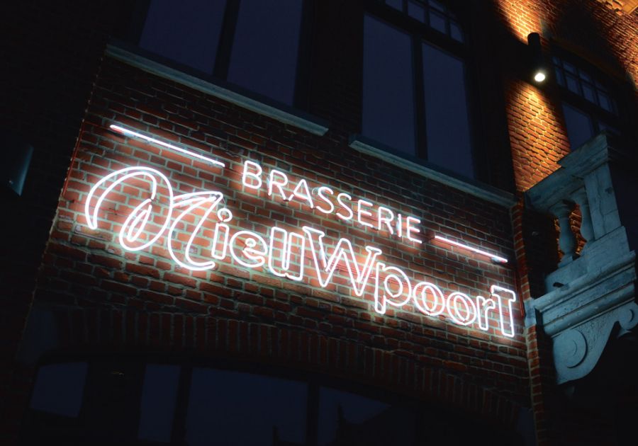 neon logo lichtreclame - Neon Elite - Brasserie Nieuwpoort